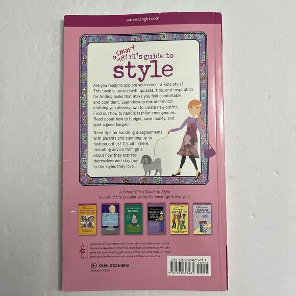 Set of 3 American Girl Books Paperback Babysitting Confidence and Style - Picture 13 of 14
